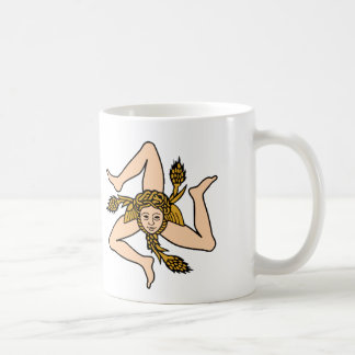 Sicilian Triskelion med kartakaffemuggen Kaffemugg