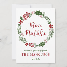 Siciliansk God Jul, Anpassningsbar Julkort