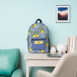 Siciliansk kakel & citron Personlig Back to School