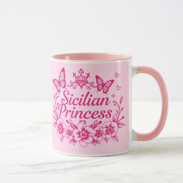 Siciliansk prinsessa  mugg (Höger)