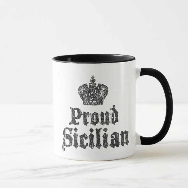 Siciliansk stolthetskopp mugg (Höger)