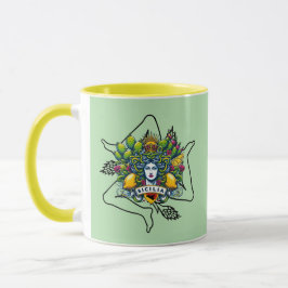 Siciliansk Trinacria-mugg Mugg