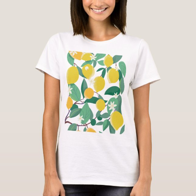 Sicilianska citroner t shirt (Framsida)