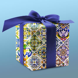 Sicilianska gröntar vid Medelhavet Presentpapper