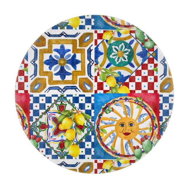 sicilianska,majolica,plattor,citroner (Framsidan)