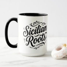 Sicilianska rötter – Elegant italiensk arvs-mugg