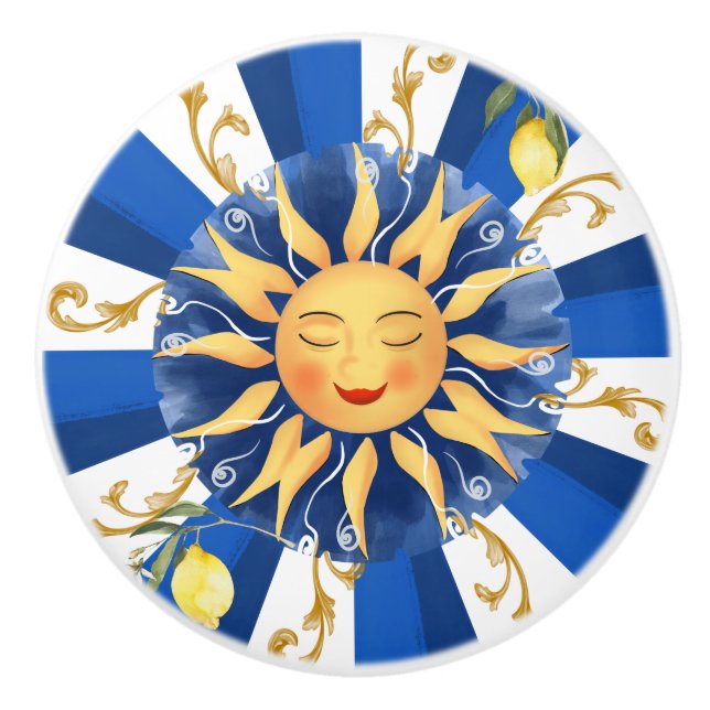 Sicilianska sol, majolica, citron, knopp (Framsidan)