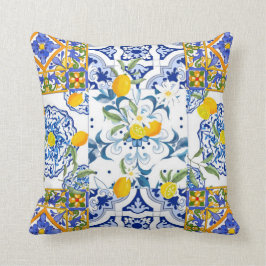 Sicilianska stil,sommarkonst Cushion Kudde