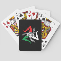 Sicilianska Trinacria Medusa Emblem Italienska tem