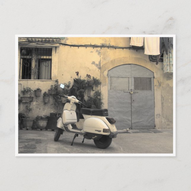 Sicilianskt hörn vykort (Framsida)