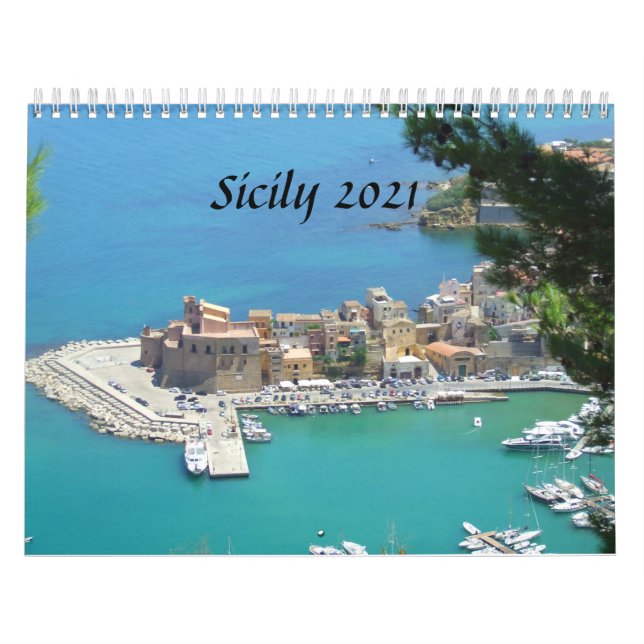 Sicilien 2021 kalender (Omslag)