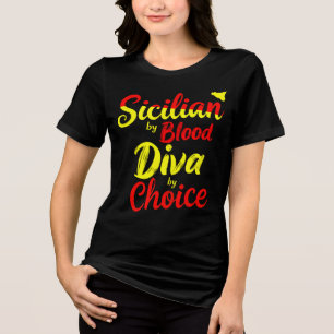 Sicilien av Blood Diva by Choice T Shirt