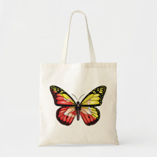 Sicilien butterfly monarch flagga tygkasse