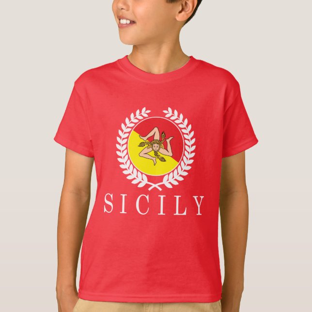 Sicilien Classico T Shirt (Framsida)