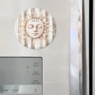 Sicilien Crème Rustik Cräm Solstrimmor Magnet