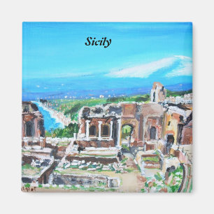 Sicilien, Italien Magnet
