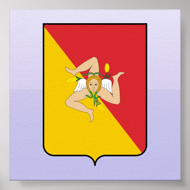 Sicilien, Italien Poster (Framsidan)