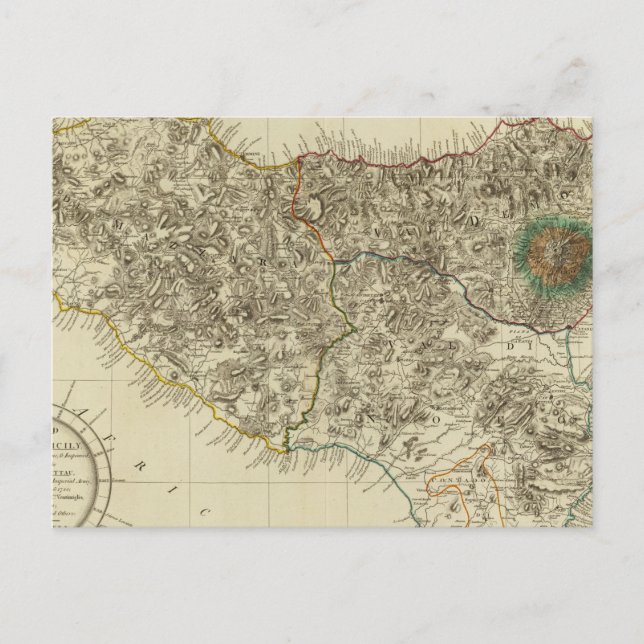 Sicilien, Italien Vykort (Framsida)