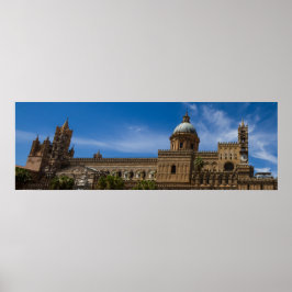 Sicilien - Katedralen i Palermo poster