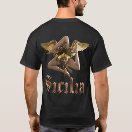 Sicilien / Siciliansk Medusa Chiaroscuro T-Shirt