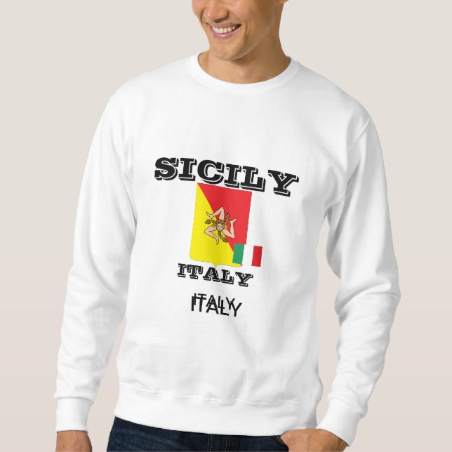 Sicilien Vapensköld Sweatshirt (Framsida)