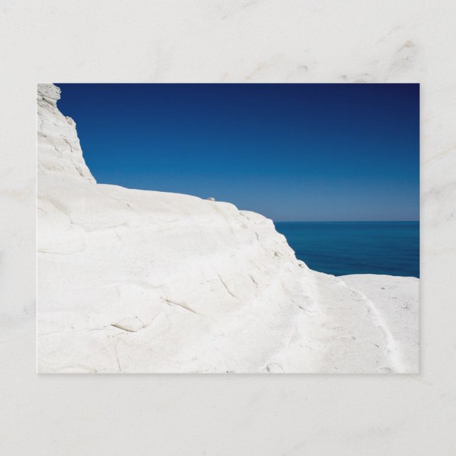 Sicilien - vykort för Scala dei Turchi (Framsida)