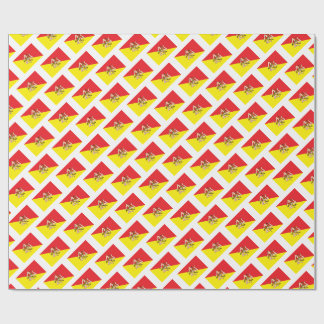 Siciliens flagga (italienska regionen) presentpapper