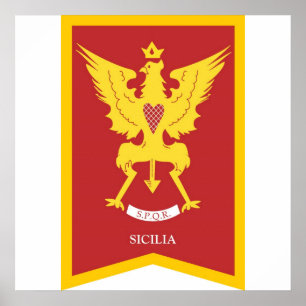 Siciliens Italien Poster