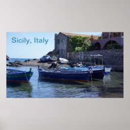 Siciliens Italien Poster
