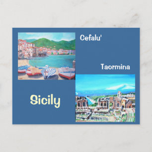 Siciliens vykort