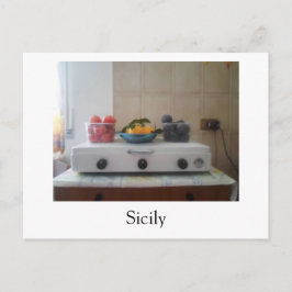 Siciliens vykort - sommarfrukt