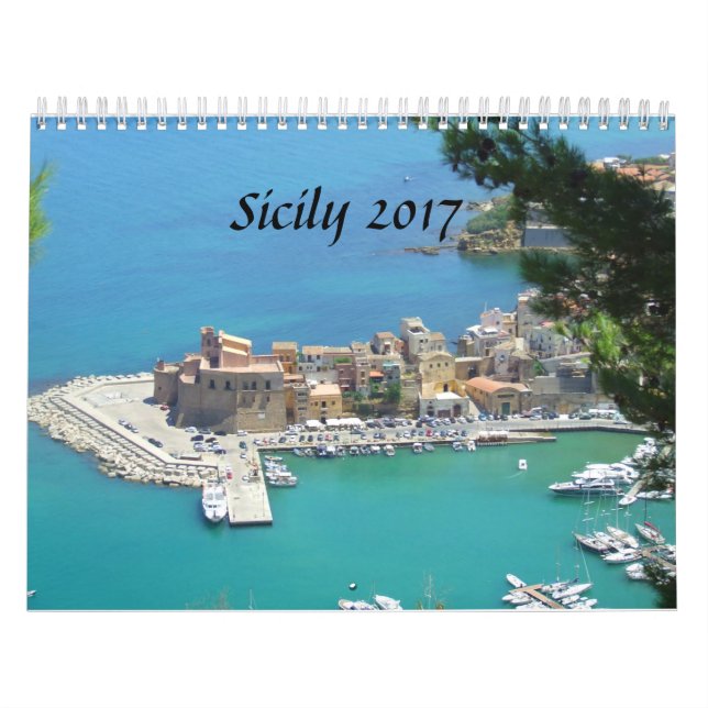 Sicily 2017 kalender (Omslag)