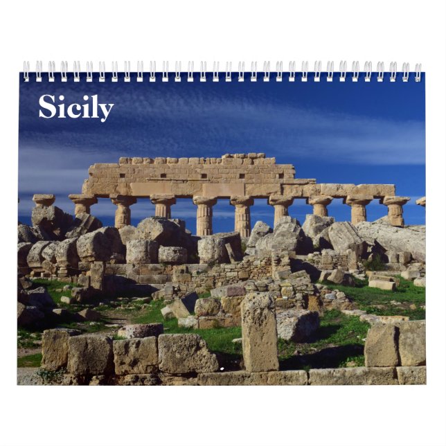 Sicily 2023 calendar kalender (Omslag)