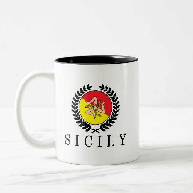 Sicily Classico Två-Tonad Mugg (Vänster)