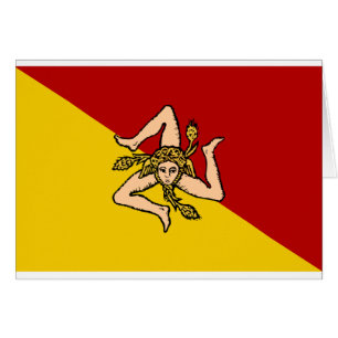 Sicily Hälsningskort