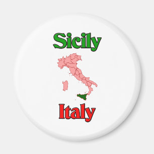 Sicily italien magnet