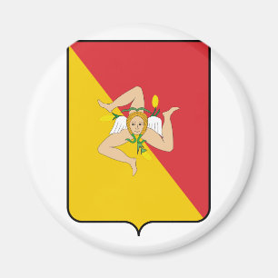 Sicily italien magnet