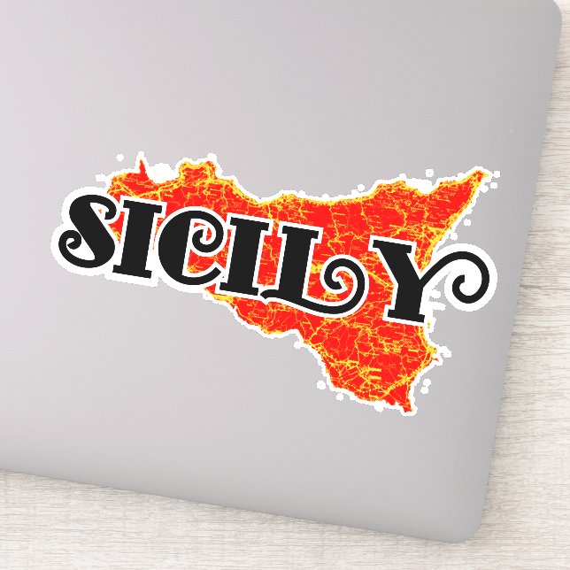 Sicily Klistermärken (Detalj)