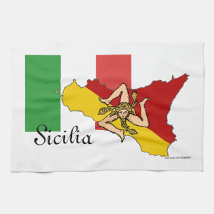 Sicily kökshandduk