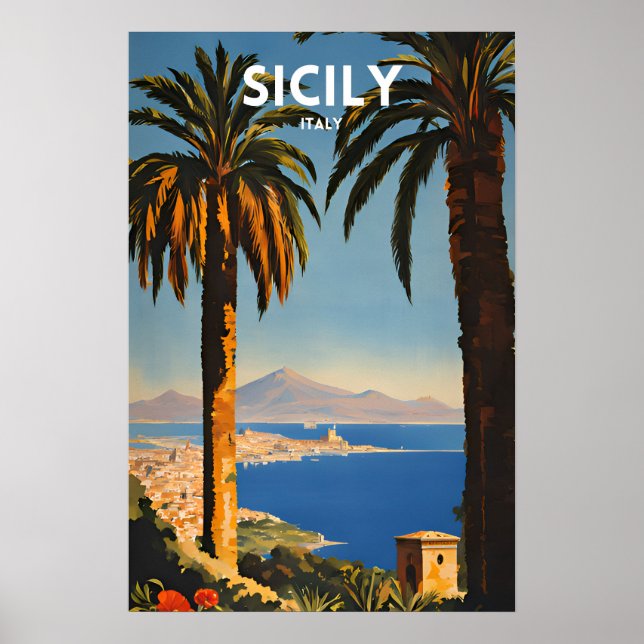 Sicily Poster (Framsidan)
