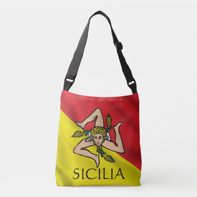 Sicily - Sicilia  Axelväska (Framsida)