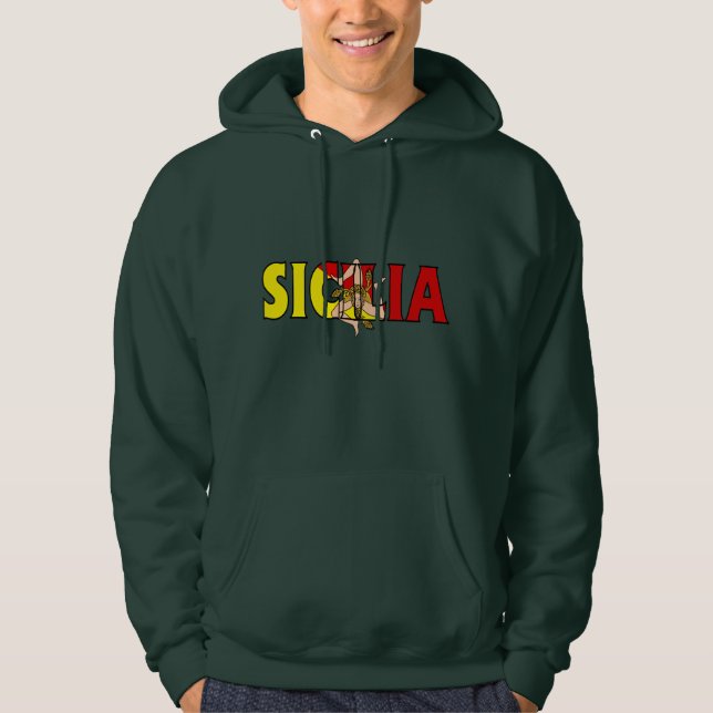 Sicily skjorta sweatshirt (Framsida)