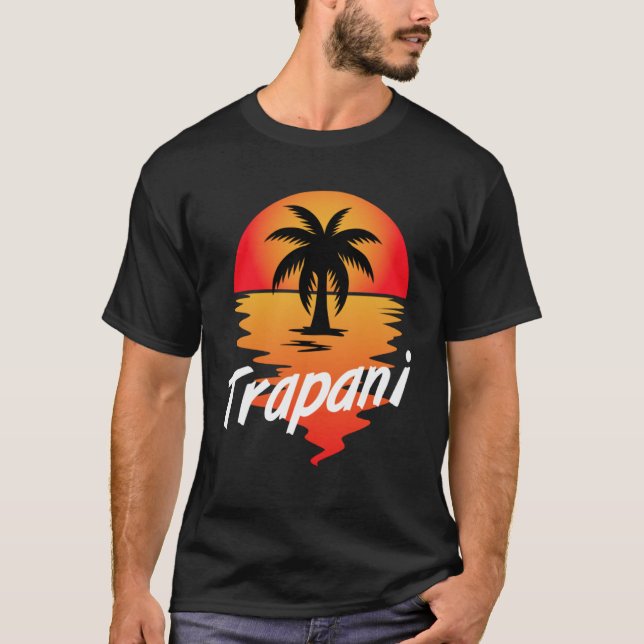 Sicily Trapani T Shirt (Framsida)
