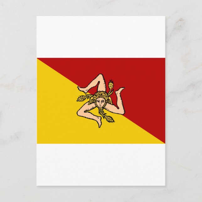 Sicily Vykort (Framsida)