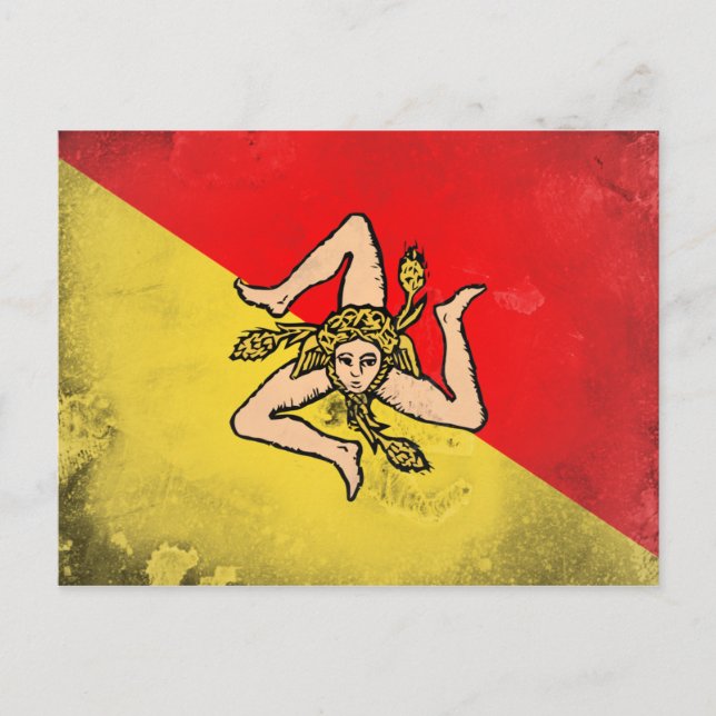 Sicily Vykort (Framsida)