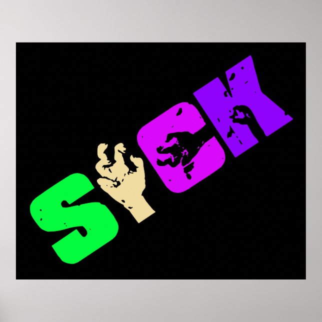 SICK 1 POSTER (Framsidan)