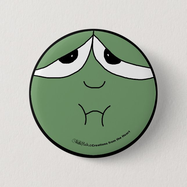 Sick Ansikte Knapp (Framsida)