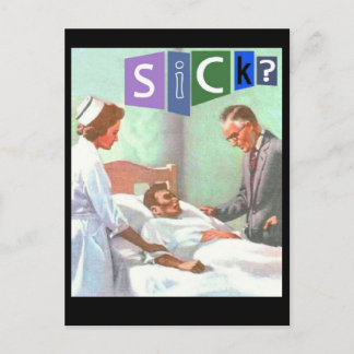 SICK? HÄMTA GOTT POSTKORT VYKORT