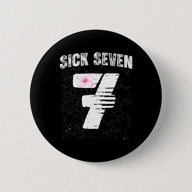 Sick Seven 67 Halloween Costume  Knapp (Framsida)