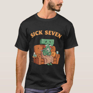 Sick Seven 67 Halloween-kostym Roligt ordspel Desi T Shirt